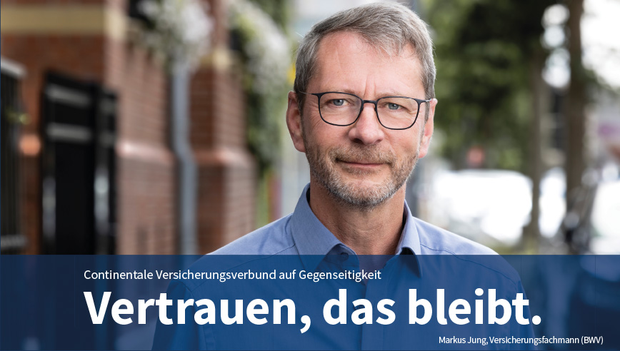 Die Continentale – Bezirksdirektion Jung GmbH - Seit über 20 Jahren für Sie in Bedburg -  Markus Jung, Bankkaufmann und Versicherungsfachmann (BWV)